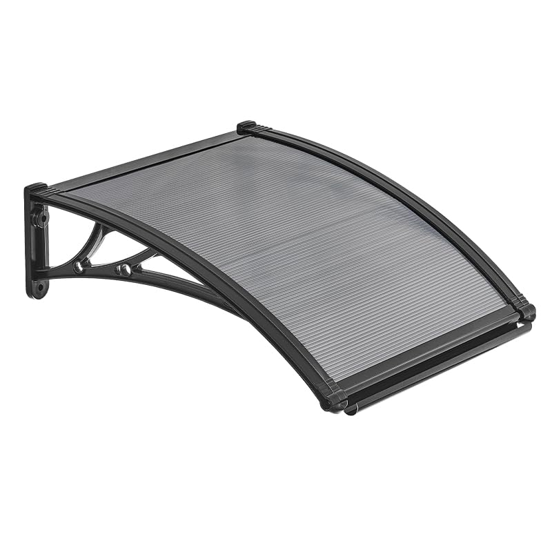 VEVOR canopy shedding snow and reducing sun glare at entry