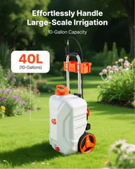 VEVOR wide-mouth lid and built-in filter for fast, debris-free refilling