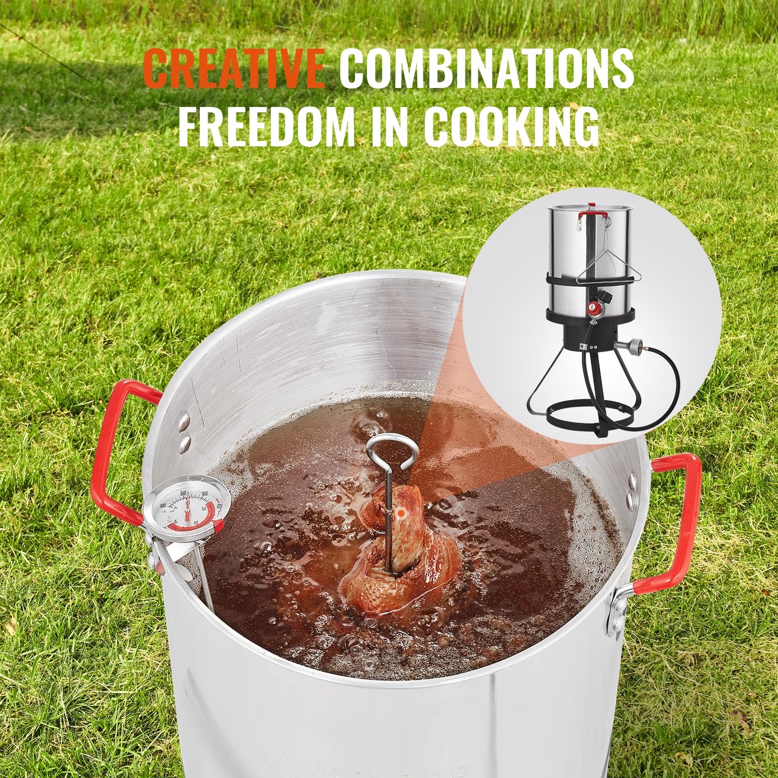 VEVOR thermometer and injector offering precise temperature control