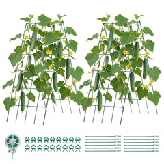 VEVOR trellis front pack showing product and benefits of ready-to-use support