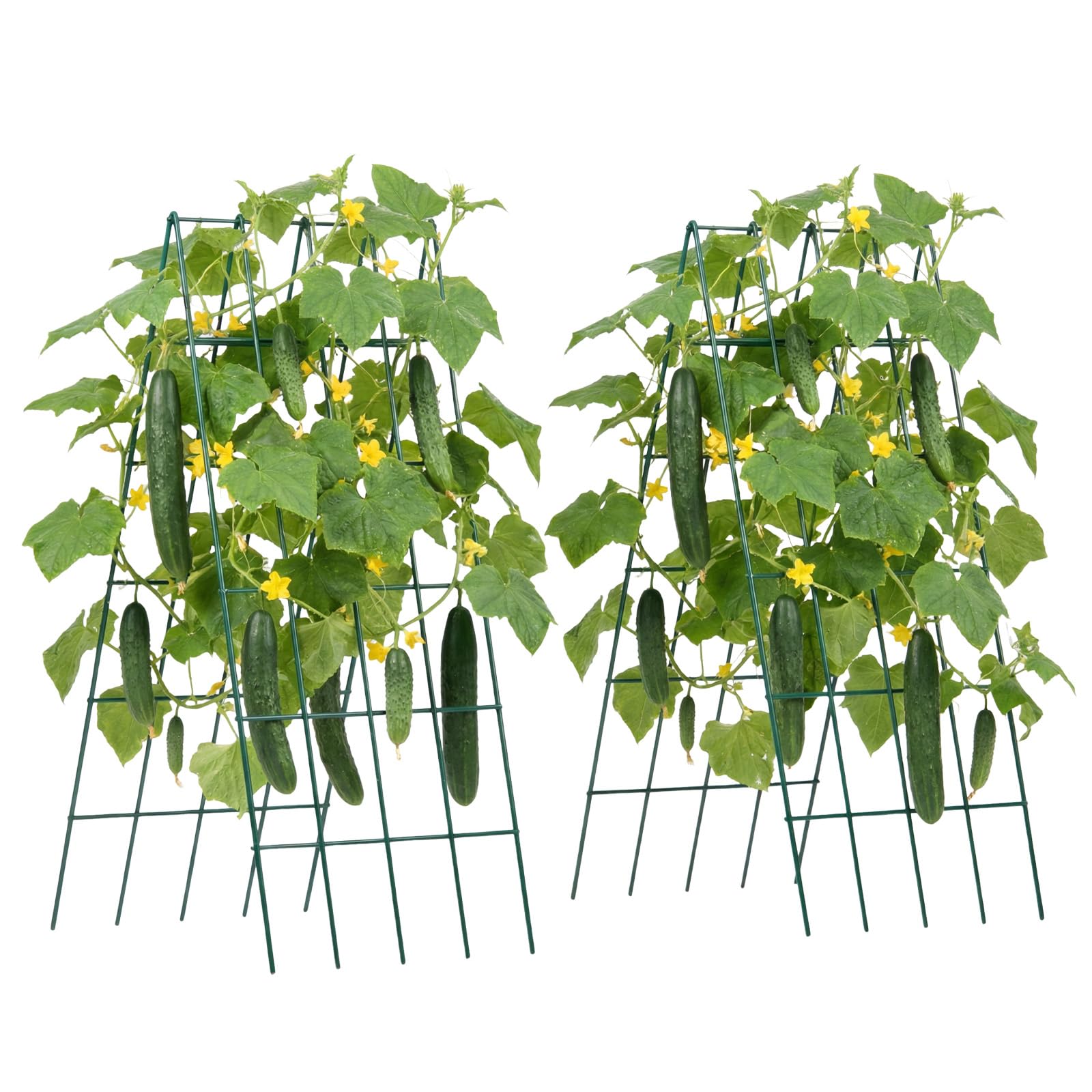 VEVOR trellis in garden lifestyle scene showing tidy vertical growing