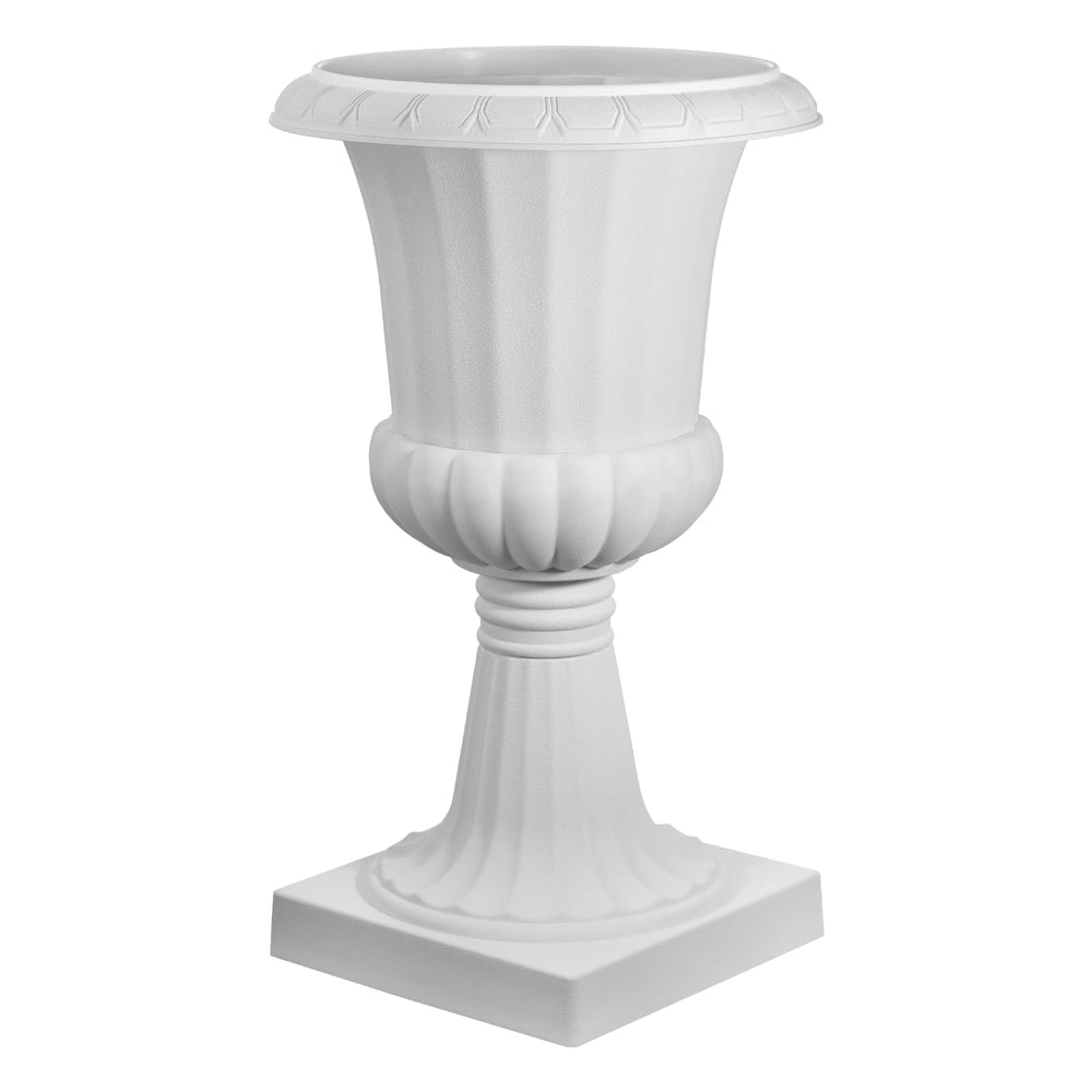 VEVOR pair of urn planters lining aisle for event display and elegant staging