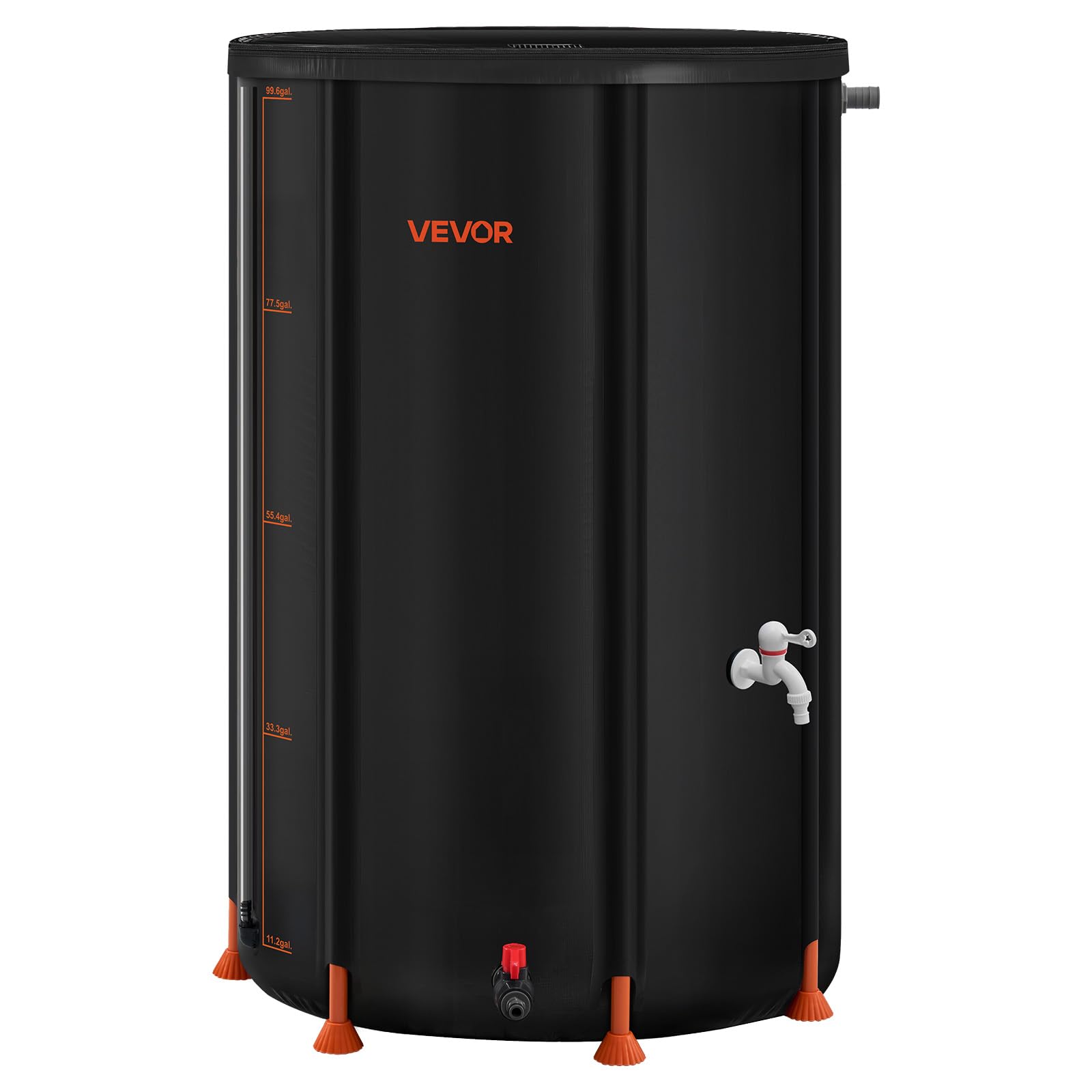VEVOR barril instalado en jardín, riego eficiente y ahorro