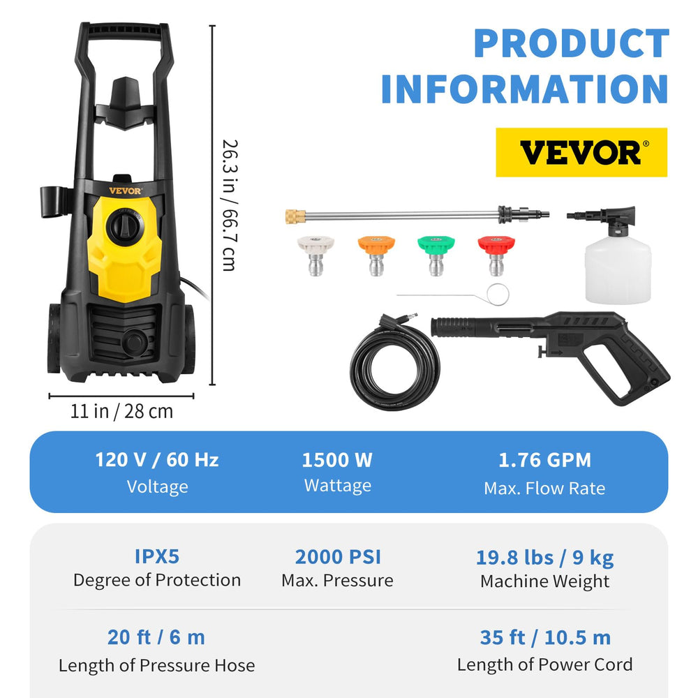 VEVOR wheels and handle image demonstrating single-person portability advantage