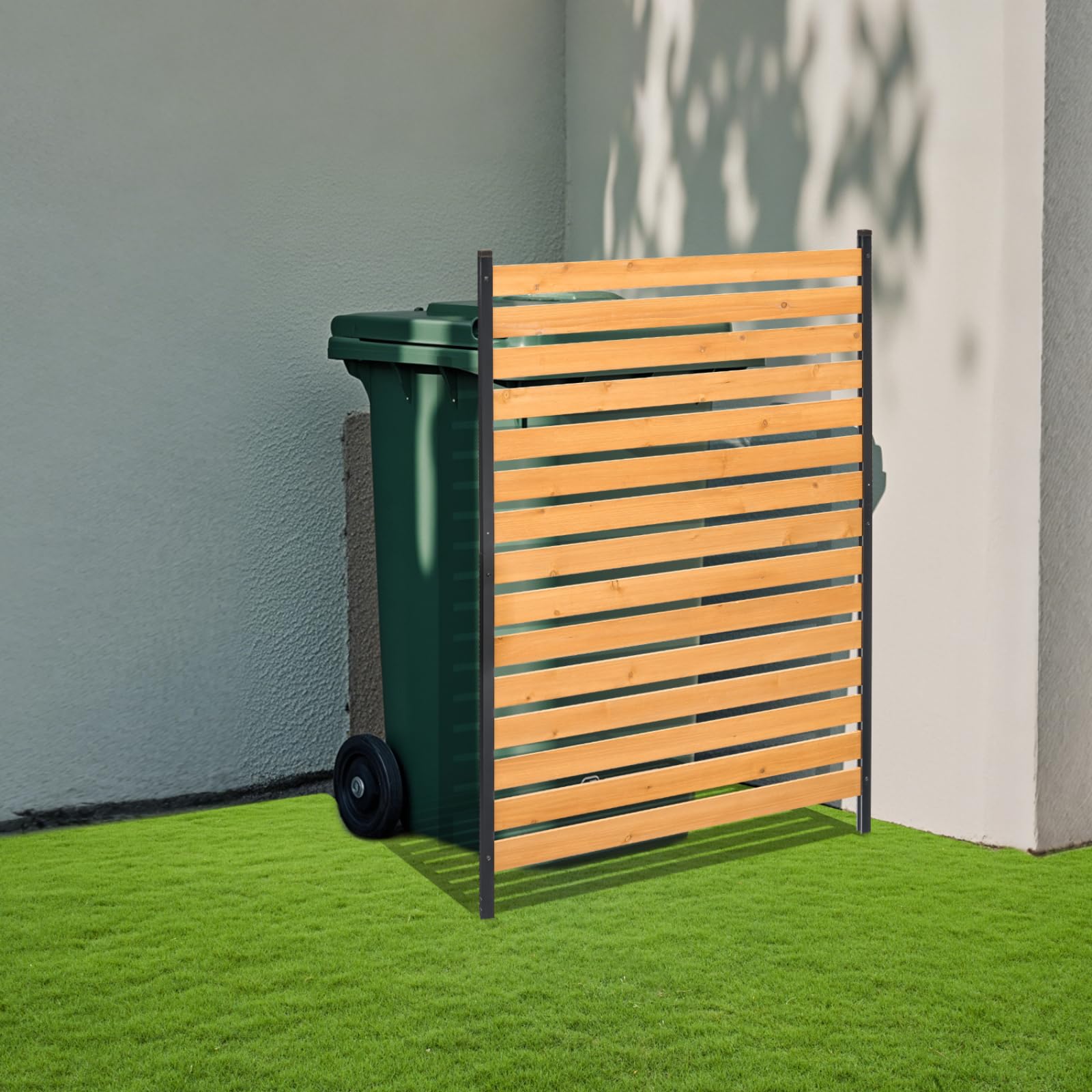 VEVOR wood finish closeup highlighting texture and easy-to-stain surface