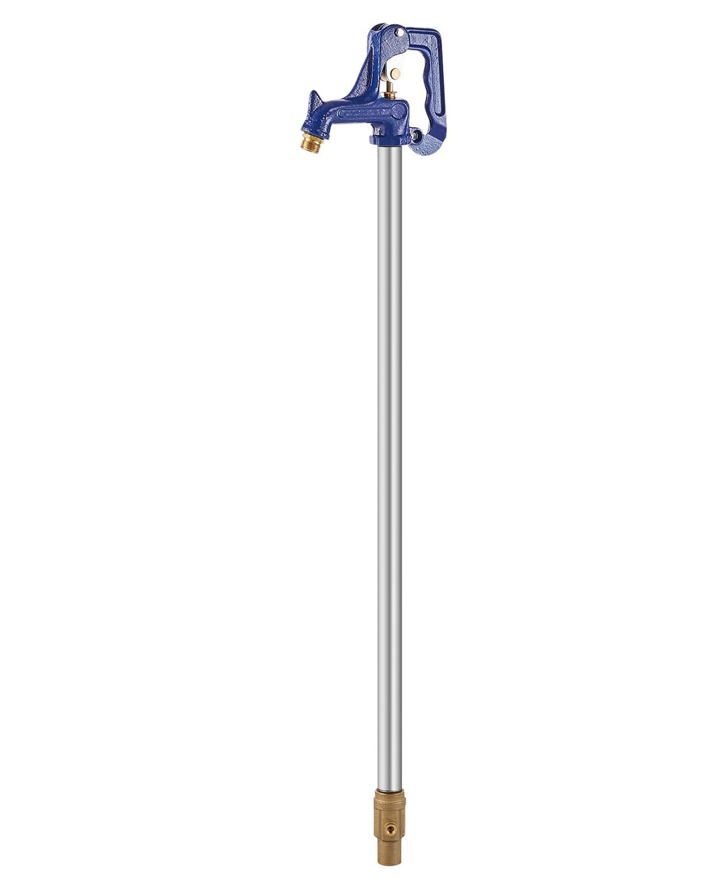 VEVOR front view of frost proof yard hydrant showing sturdy head and handle for durability