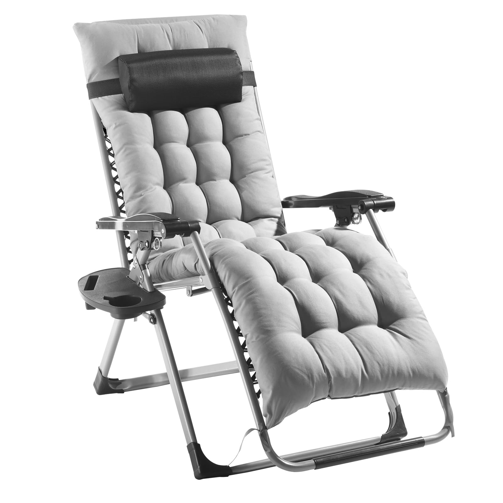 VEVOR lifestyle patio scene with chair in use showing outdoor relaxation setup benefit