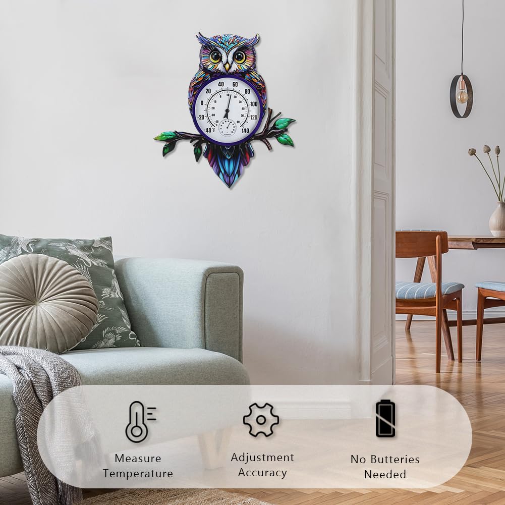 VEWOGIFT installed on a porch demonstrating decorative function and readability