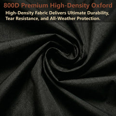 VEYEGIS close-up of 800D fabric texture showing durable abrasion resistance