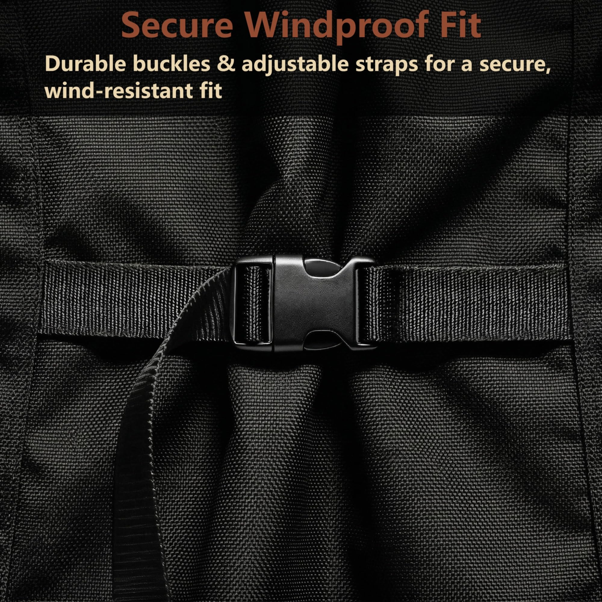 VEYEGIS cover on Weber Spirit 400 in backyard offering all‑weather protection