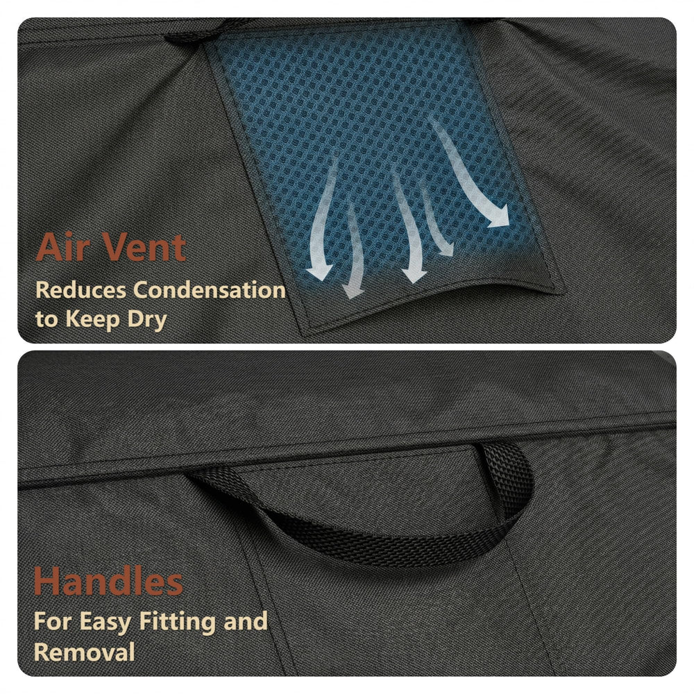 VEYEGIS ventilation air vents promoting airflow to reduce internal moisture