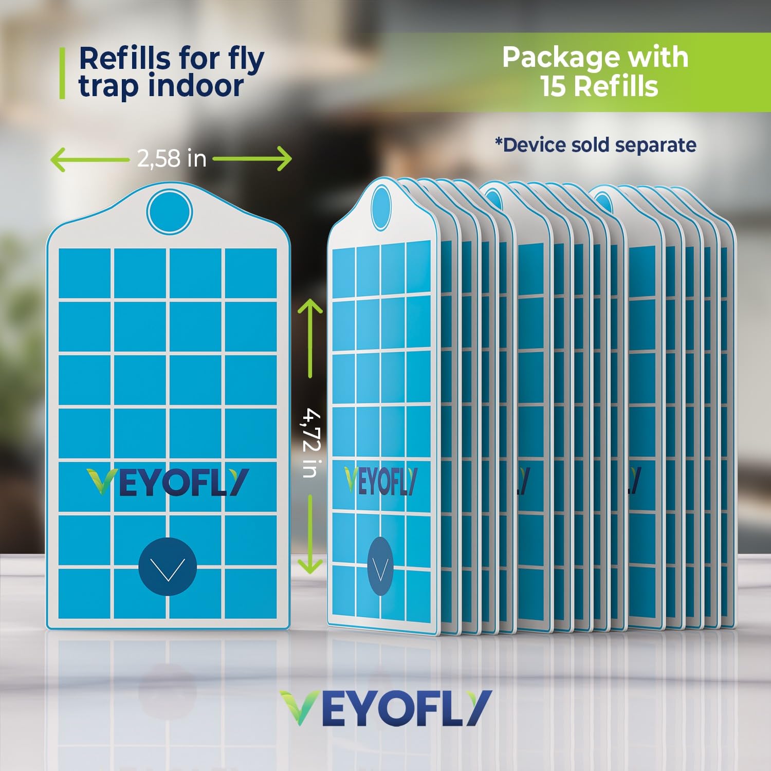 VEYOFLY close-up of glue board adhesive texture highlighting strong capture performance