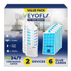 VEYOFLY front view showing compact plug-in design and clean profile