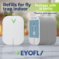 VEYOFLY close-up of a single glue board demonstrating strong hold