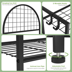 VGMiu plant stand styled on balcony illustrating space-saving greenery benefit