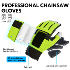 Vgo GA8912 goatskin leather palm texture showing durable grip and tactile control