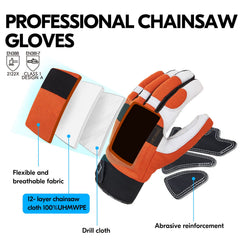 Vgo... goatskin leather palm close-up showing grip texture and comfort benefit