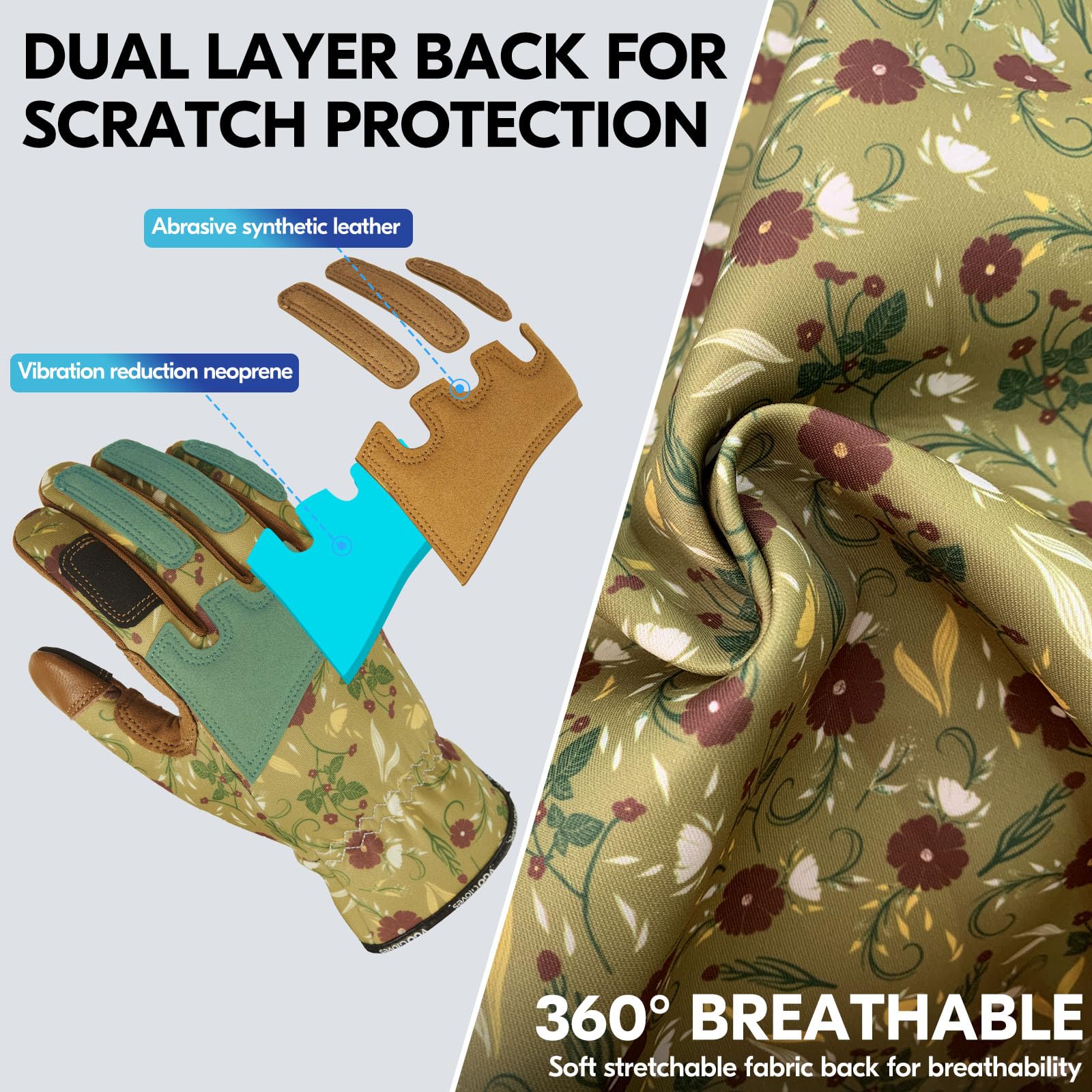 vgo touchscreen fingertip using smartphone with gloves for convenience benefit