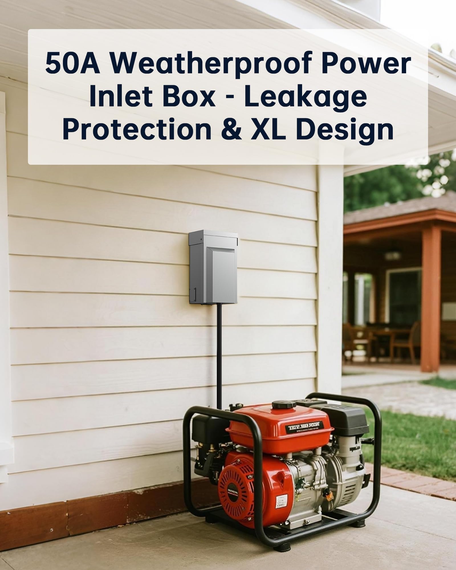 vhbw weatherproof seal and latch showing secure closure that keeps moisture out for longevity