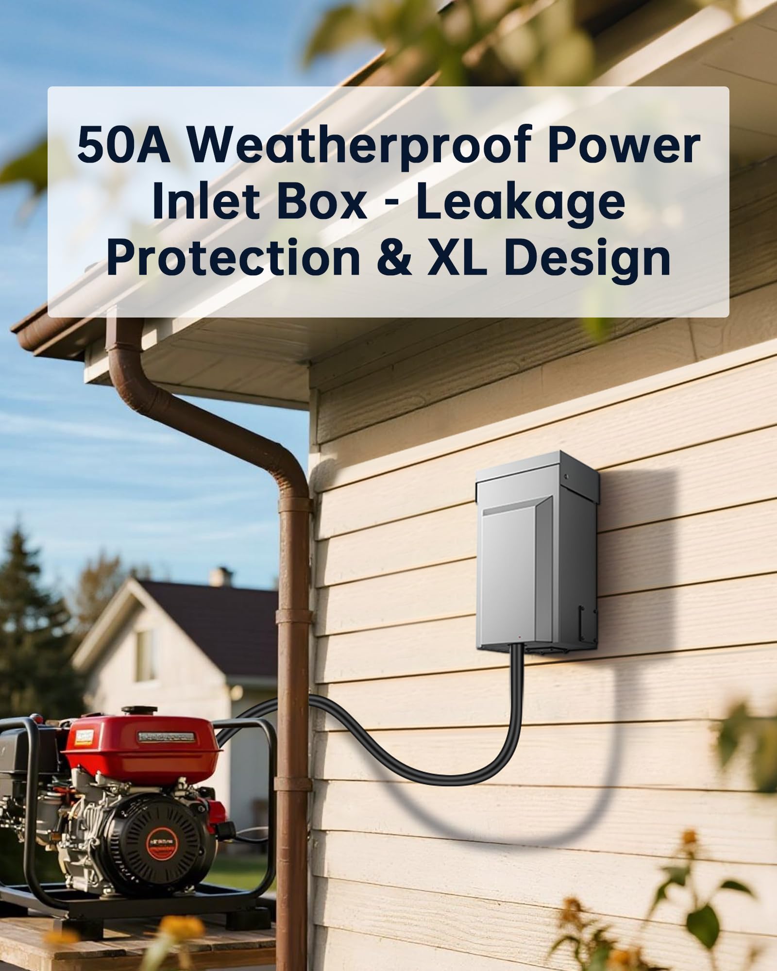 vhbw weatherproof seal closeup showing gasketed door that helps prevent moisture ingress and corrosion
