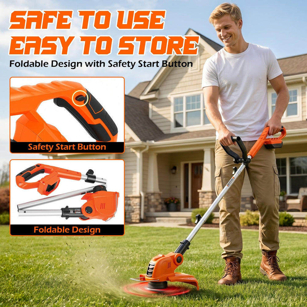 VIBOGEN ergonomic handle detail offering reduced arm fatigue and control