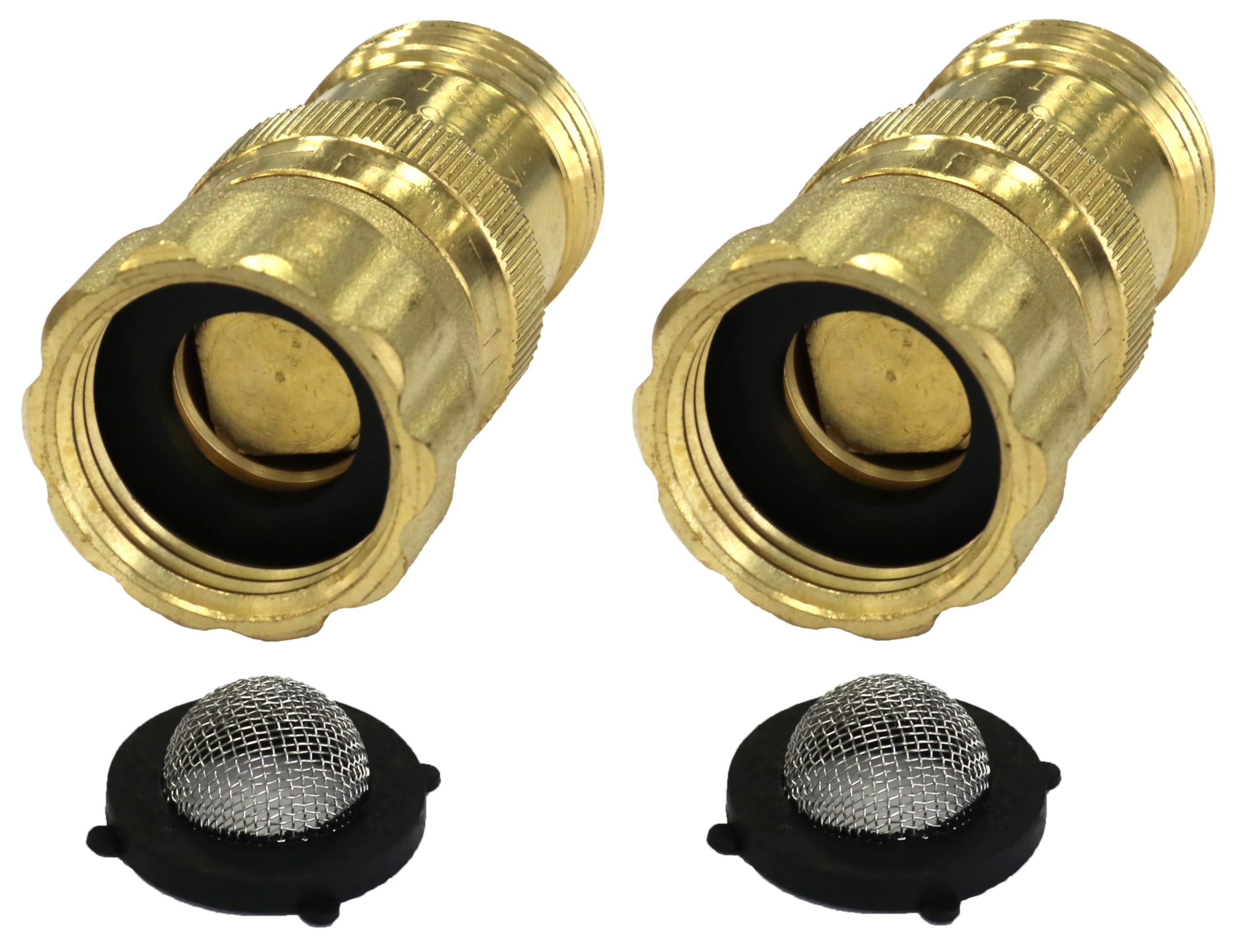 Vibrant Yard Co. regulator front view showing sturdy brass body and compact design for reliable pressure control