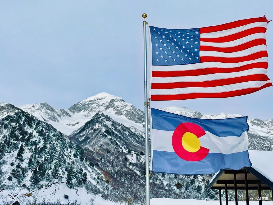 VICDRIA flag next to a yard sign for size comparison showing 3x5 scale and clear visibility benefit