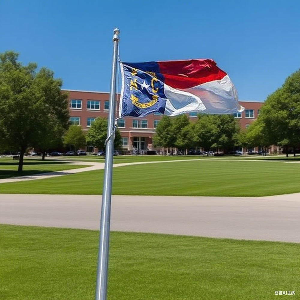 VICDRIA flag displayed at marina illustrating coastal durability and fade resistance