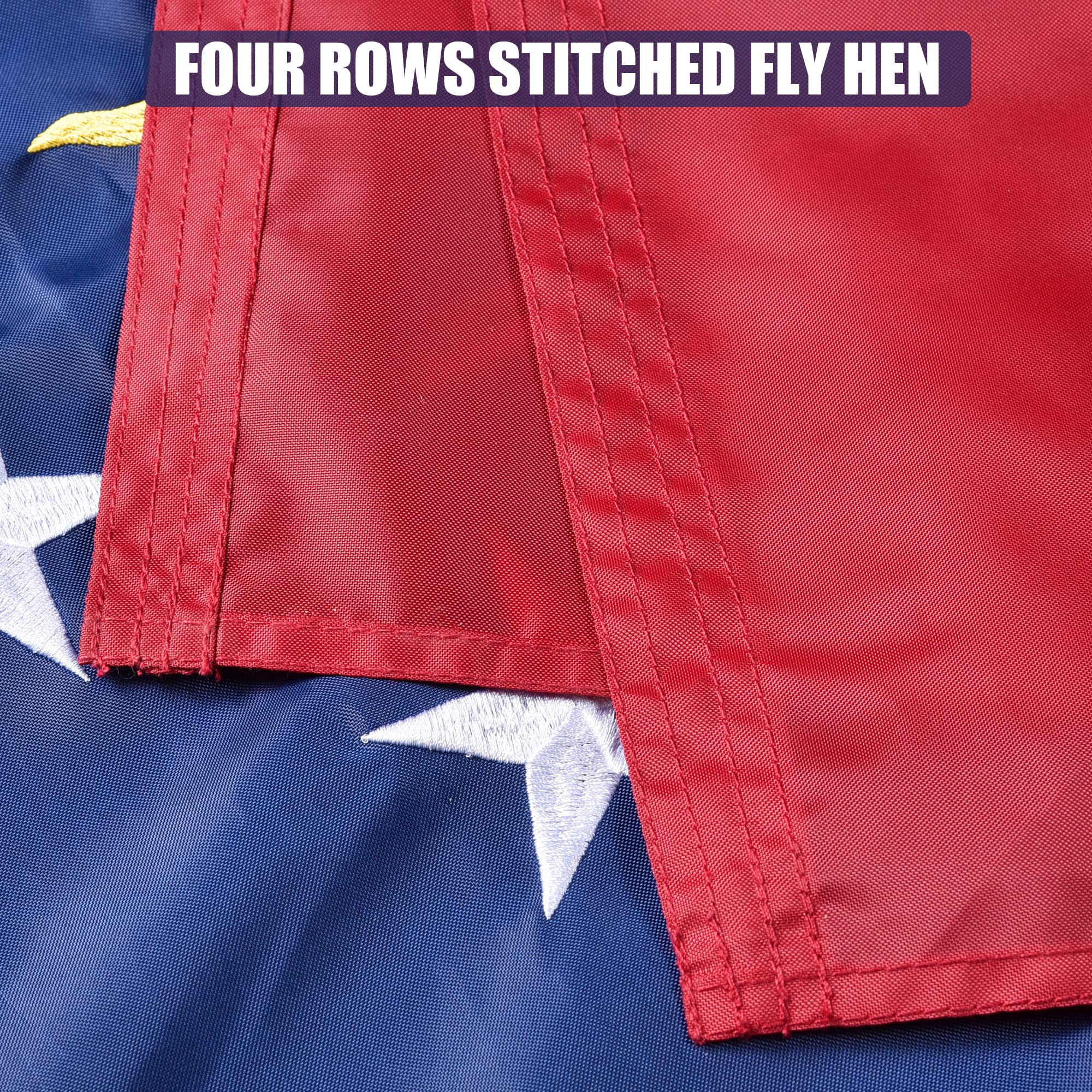 VICDRIA flag flying in wind showing shape retention and outdoor strength