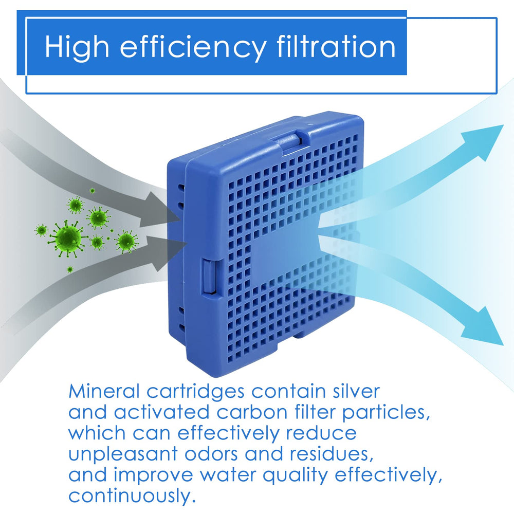 Vickmons close-up of mineral stick texture highlighting filtration media