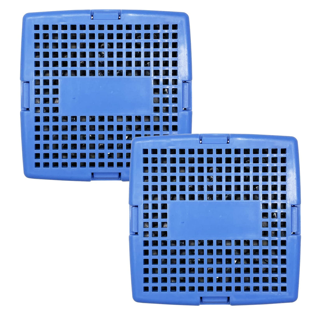 Vickmons front packaging showing two blue mineral sticks and benefits