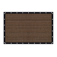 VICLLAX front view of mocha shade cloth showing full panel and color benefit