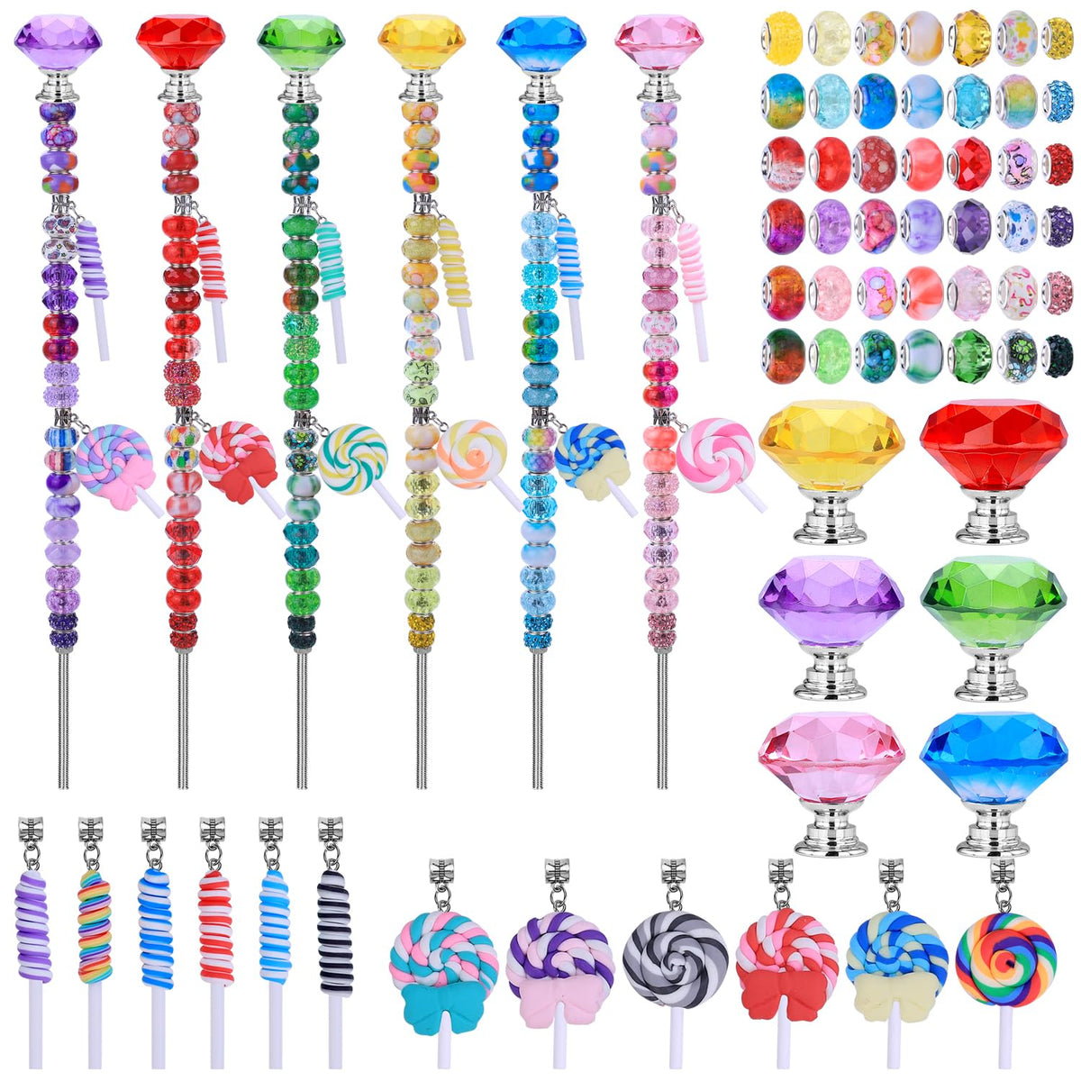 VICTLOV kit front packaging showing 176-piece bead and hardware set for sunny sparkle