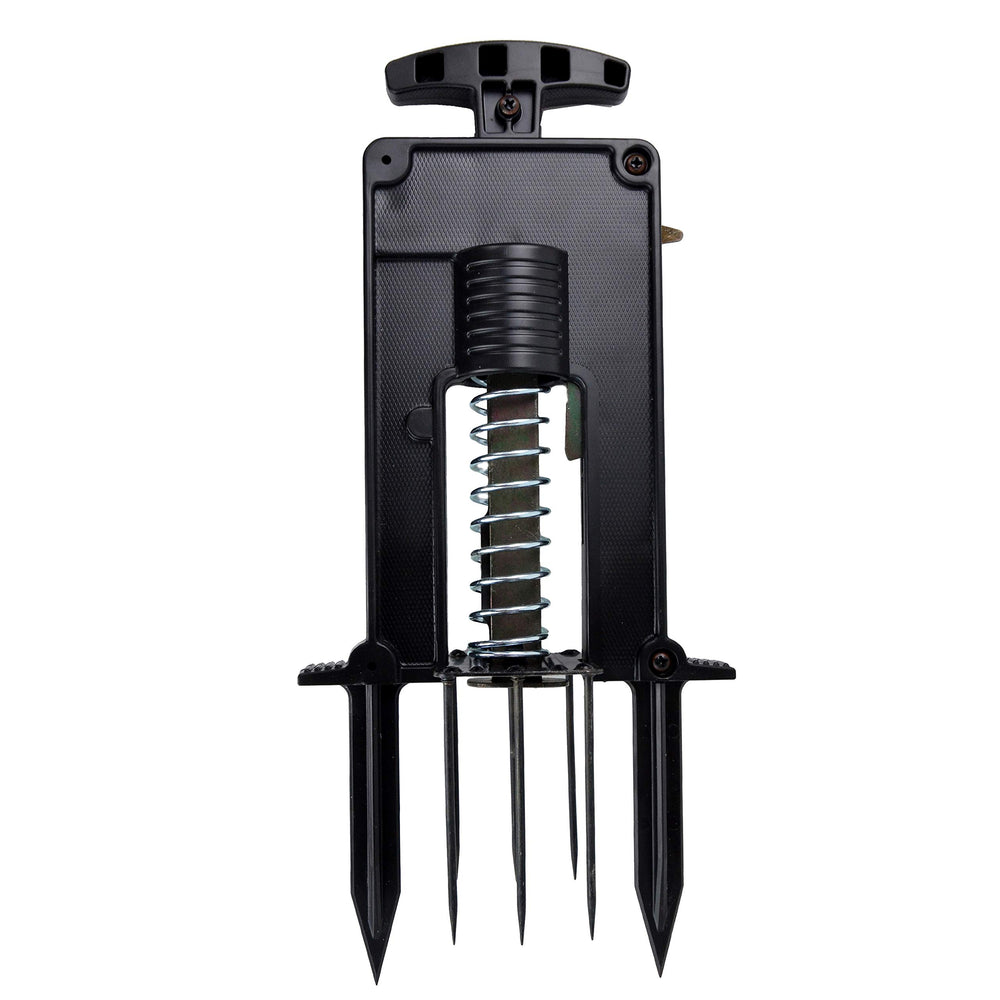 Victor DeadSet front view showing ready-to-use trap and ergonomic handle for easy setting