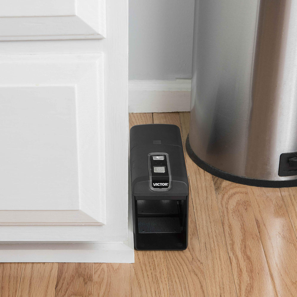 Victor under cabinet lifestyle placement keeping kitchens rodent-free benefit