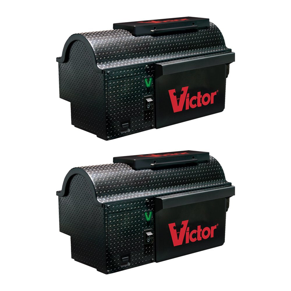 Victor M260 front view showing compact design and quick rodent control benefit