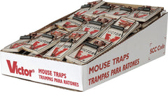 Victor metal pedal mouse trap front view showing sturdy snap action for fast capture