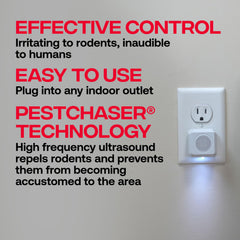 Victor PestChaser close-up of casing and speaker vents for effective ultrasonic emission