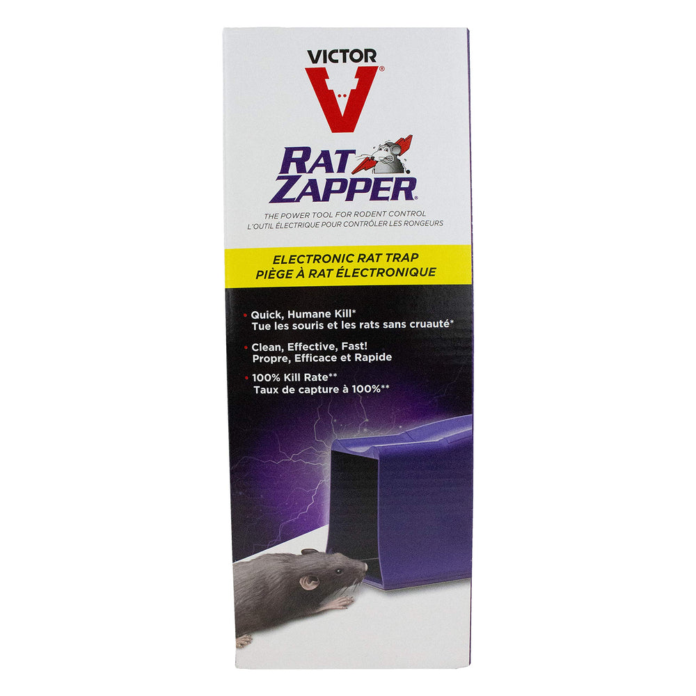 Victor rat zapper open kill chamber displaying contained design for no-touch disposal