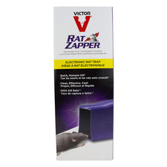 Victor rat zapper open kill chamber displaying contained design for no-touch disposal