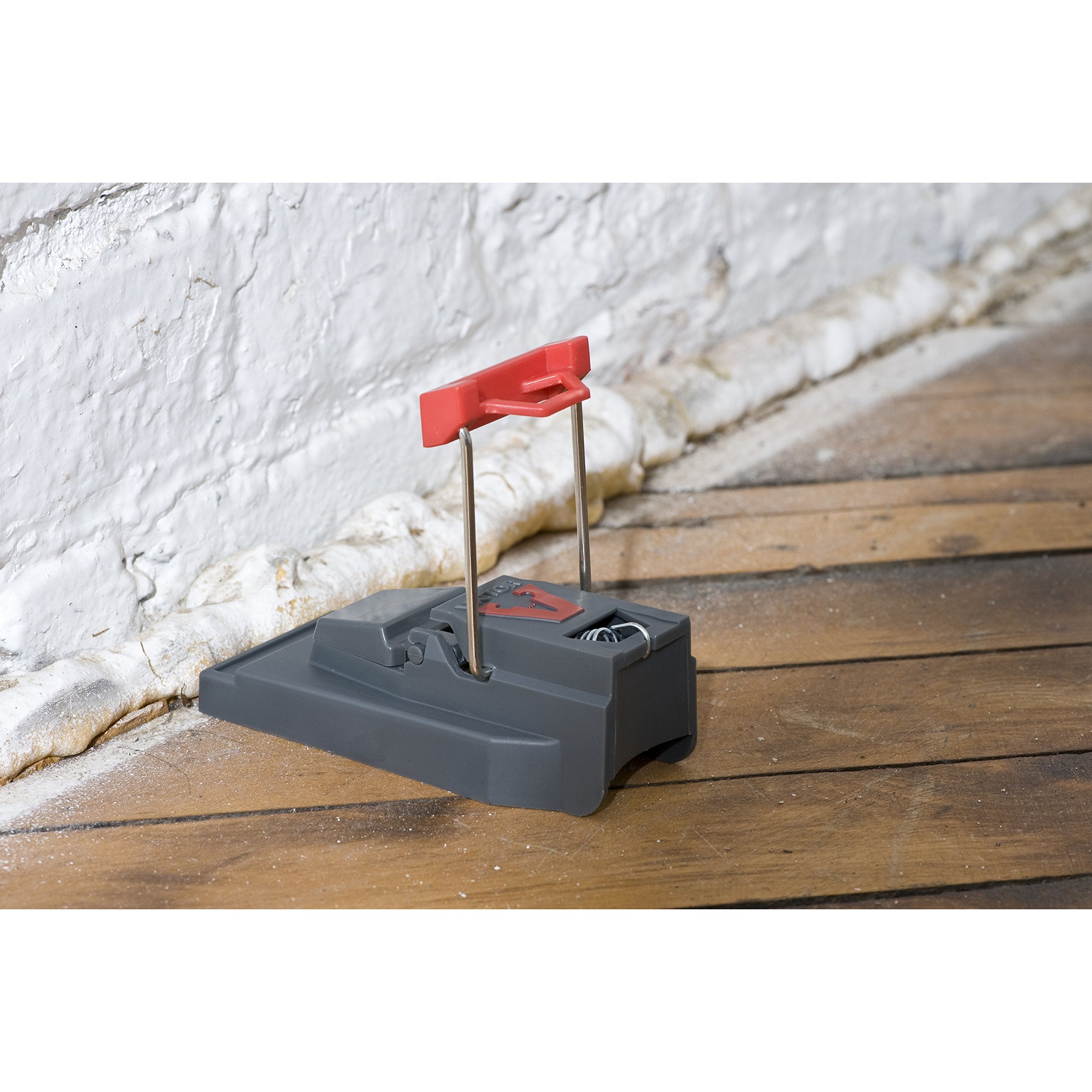 Victor open release mechanism for no-touch disposal and safer cleanup