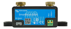 Victron Energy Smart Shunt front view showing compact design and mounting points for easy installation