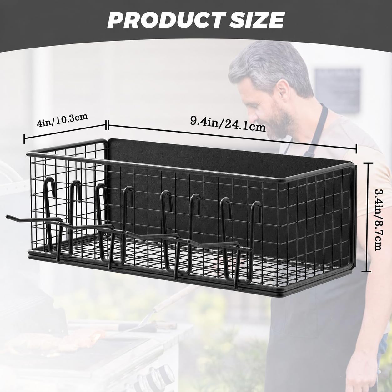 viespe dual compartments filled with tools and seasonings for efficient workflow