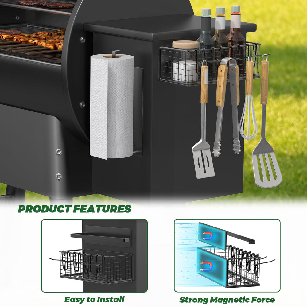 viespe storage bin filled with utensils showing tidy tool organization at hand