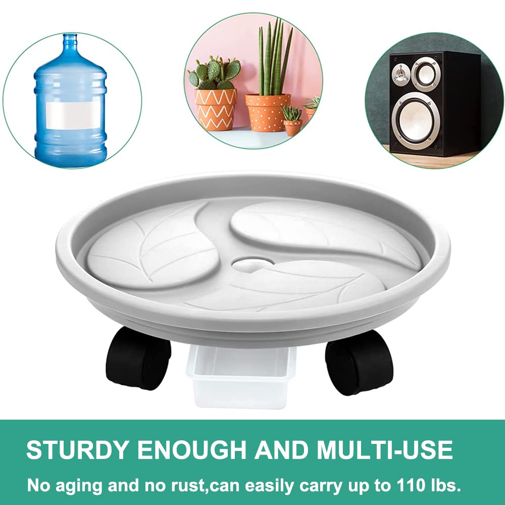 vigorange caddy next to ruler showing 13 inch diameter for correct planter sizing