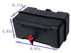 VIGORVIL top with mounting holes and cap for straightforward installation