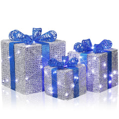 VIHOSE close-up of snowflake and bow details highlighting decorative texture