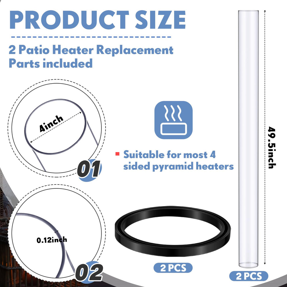 VIHOSE close-up of 3mm quartz tube thickness highlighting heat resistance