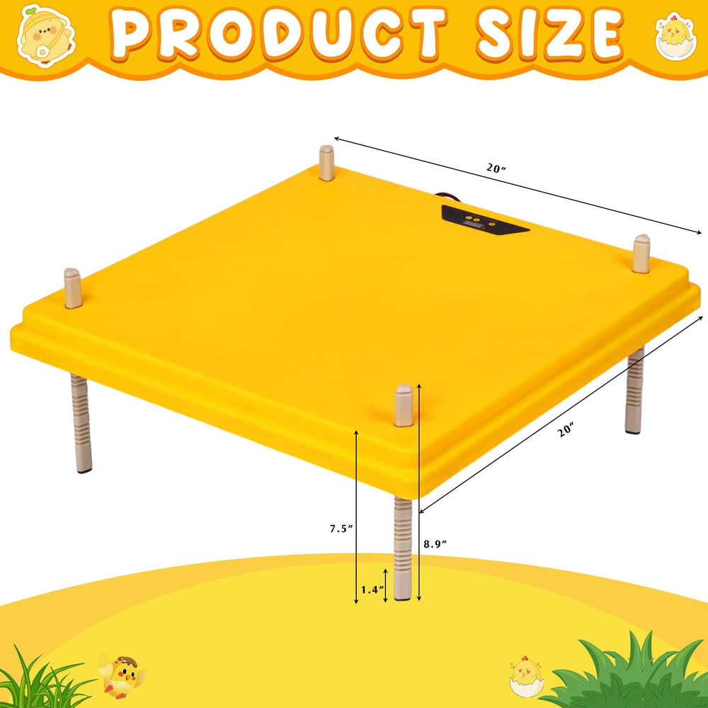 VIHOSE adjustable height mechanism and chains, allows tailored warming levels