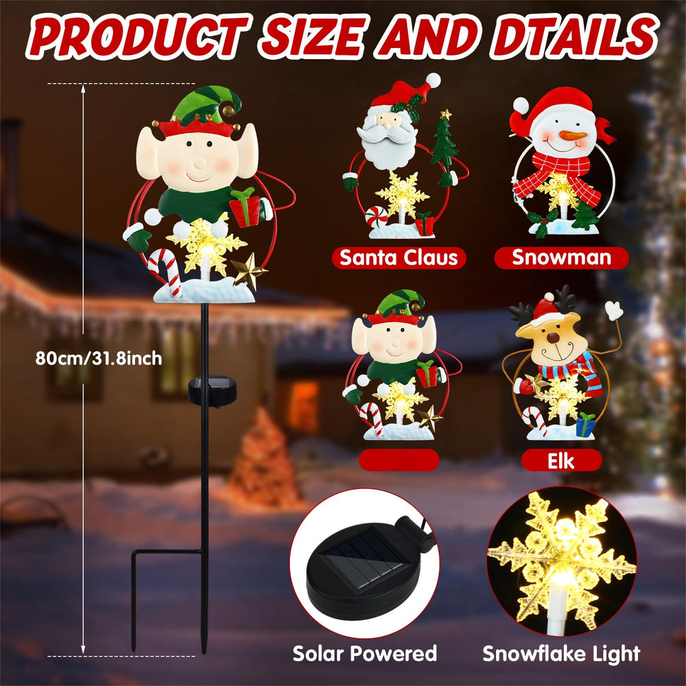 VIHOSE snowman close-up highlighting metal finish and decorative crystal detail for holiday charm